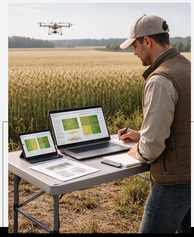 Система AI прогнозирования урожайности для точных агрономий в Салехарде