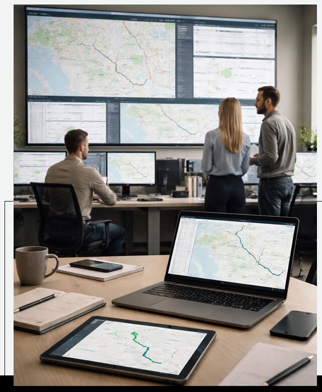 Трекинг грузов и Fleet Management, мониторинг автопарка в Салехарде