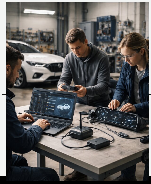 Разработка Connected Car и ПО для автопрома в Салехарде