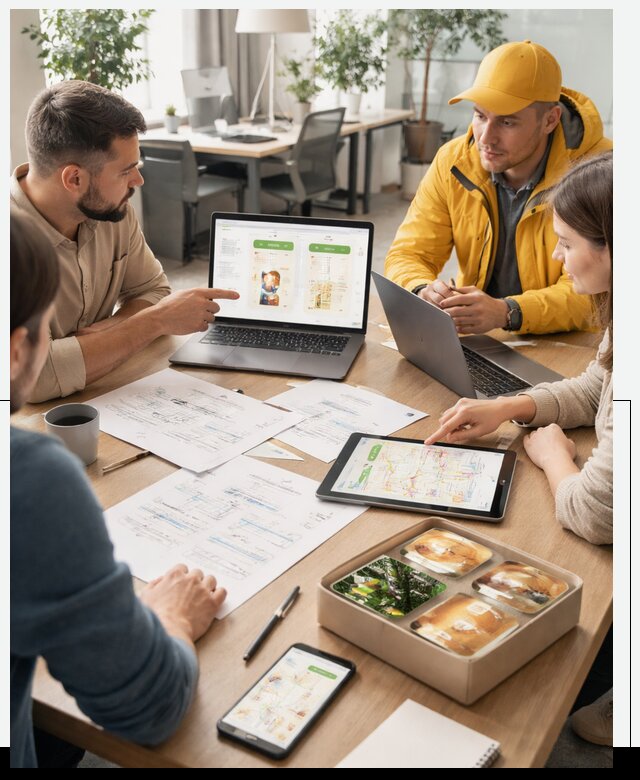 Разработка агрегатора доставки еды в Салехарде от 16056 р., АвикейСлх