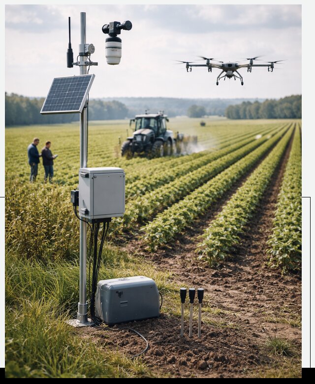 Разработка IoT мониторинга полей в Салехарде от 9098 р. | АвикейСлх